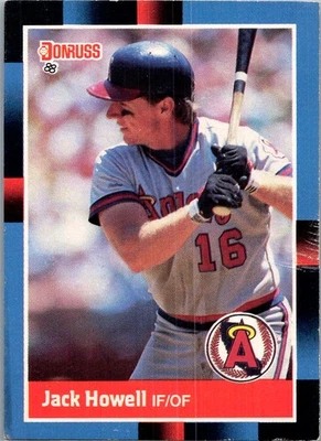 1988 Donruss Jack Howell California Angels #333 - Image 1 of 2