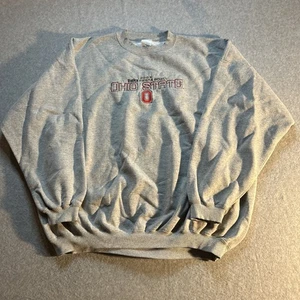 Felpa girocollo vintage Ohio State Buckeyes Football 2003 Fiesta Bowl XXL - Foto 1 di 3