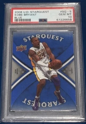 2008-09 Upper Deck - Starquest Kobe Bryant #SQ-5 azul PSA 10 Foto 1 de 2