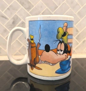 Disney Oversized Goofy Sleepy Tired Morning 28 oz Coffee Mug Large Cup Linyi - Picture 1 of 6