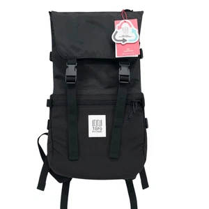 Topo Designs Rover Pack Classic Zaino Nero Borsa per Pendolari per Laptop - Foto 1 di 2