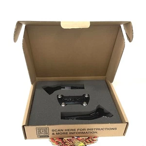 Thrashin Supply Harley 6.5" Pull Back OG 1" Handlebar Risers Black TSC-6525-1 - Picture 1 of 3