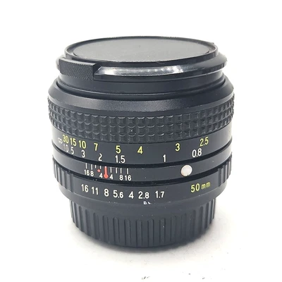Sears MC 50mm f/1.7 Standard Prime Lens for Pentax K Mount SLR Film Camera - Image 1 of 3