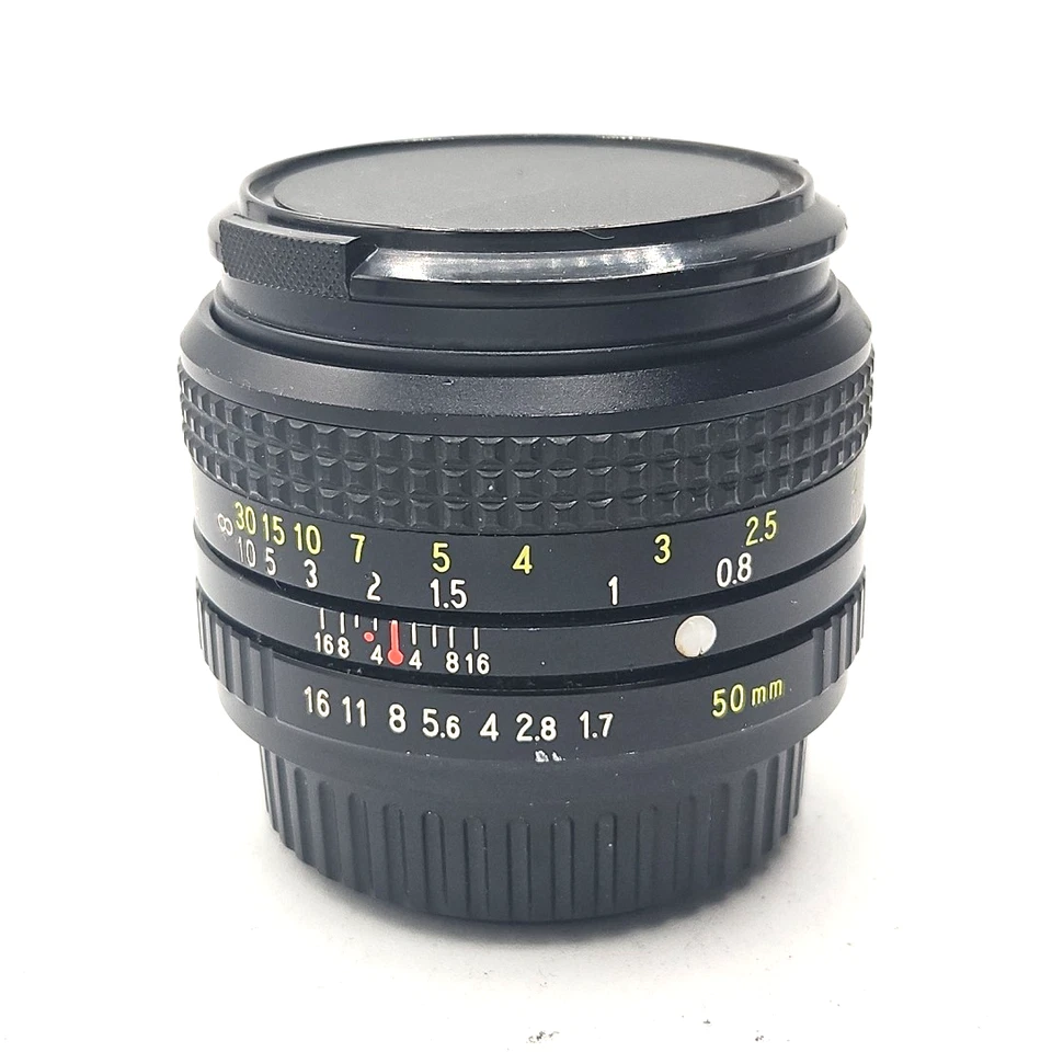Sears MC 50mm f/1.7 Standard Prime Lens for Pentax K Mount SLR Film Camera - Image 1 of 3
