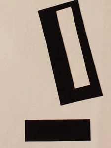 Paul Herrmann Abstrakt Gruppe Vier Kunst Berlin signiert Collage 1959 - Bild 1 von 4