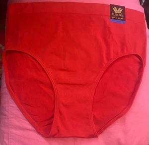 Wacoal Neu mit Etikett Full Slip Gr.XL Reitsport rot Be Smooth Damen Höschen nahtlos Vintage - Bild 1 von 10