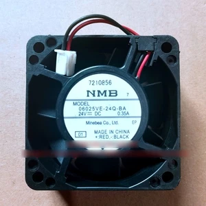 1PCS New NMB 06025VE-24Q-BA DC 24V 0.35 2 pin inverter cooling fan#QW - Picture 1 of 2