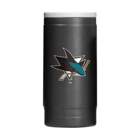 San Jose Sharks 12oz. Flipside Powdercoat Slim Can Cooler Cover