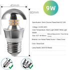5w 7w 9w Aluminum Led Lamp E27 E14 Led Silver Plated Glass Bulb  Home