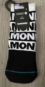 Stance The Ramones Kids Socks Size Youth S (7-10) - Picture 1 of 1