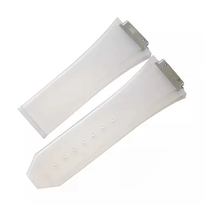 Correa de reloj de goma fluoro FKM para H-U-B-L-O-T Spirit Of Big Bang 601 45 mm Foto 1 de 4