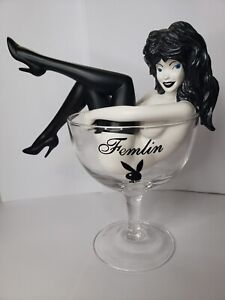Fremlin Collectors Betty Playboy Martini Glass Girl Pin Up Sexy Woman In Heels