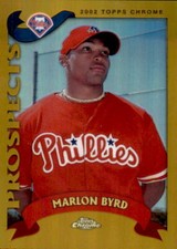 2002 Topps Chrome Gold Refractors - Pick Your Card