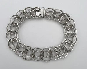 Sterling Silber Bettelarmband 6 Zoll - Bild 1 von 5