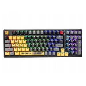 PC Mechanische Tastatur RGB Beleuchtung USB BLMS Red Plus Switches - Bild 1 von 3