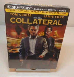 Collateral Steelbook [4K/Blu-ray]-NEW (Sealed)-Box Shipping w/Tracking - Picture 1 of 7