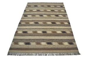 Ic Hand Woven Ghashgai Kilim Carpet Without Dye Various Sizes - Picture 1 of 16