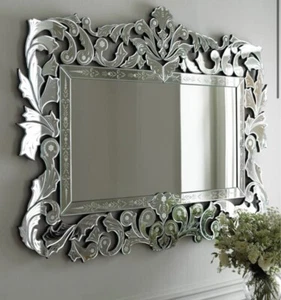 DETAILED! Intricate ornate VENETIAN STYLE! Giorgio Mirror - Picture 1 of 8