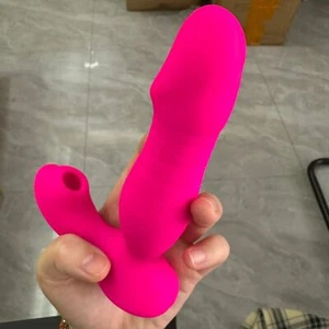 Vibrator Mit Stoßfunktion Saugen G-Punkt Dildo Anal Plug Sexspielzeug Für Frauen - Bild 1 von 16