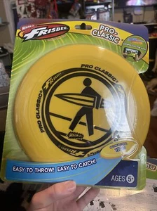 Yellow Wham O Pro Classic Frisbee with U FLEX Easy to Throw and Catch Brand New - Picture 1 of 3
