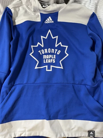 Adidas NHL Toronto Maple Leafs Men’s Large Hoodie Reverse Retro special Edition Cover