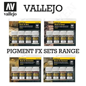 Juegos de meteorización Vallejo Pigments FX gama completa envío rápido - Imagen 1 de 11