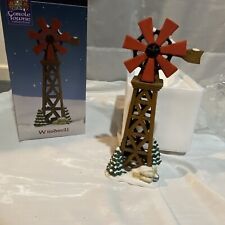 Carole Towne Christmas Village Windmill From 2004 Collections Windmill 10”
