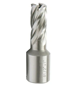 Taglierina anulare HSS 1/2" x 1" pollice profondità di taglio con gambo saldato taglierina foro - Foto 1 di 8