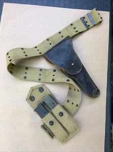 US Military WWI Leather Holster Marked G. & K. 1918 A.G. littleton - Picture 1 of 8