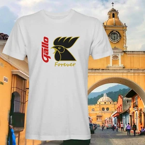 GUATEMALA BEER,FOREVER LOGO T- SHIRT-UNISEX GUATEMALA PLAYERA, CERVEZA GALLO - Picture 1 of 2