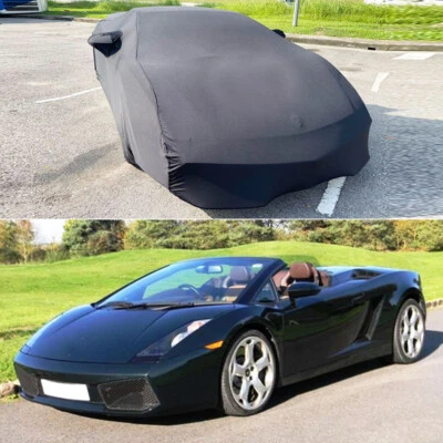 Cubierta de coche completa elástica a prueba de polvo personalizada para Lamborghini Gallardo 2004-2014 Foto 1 de 4
