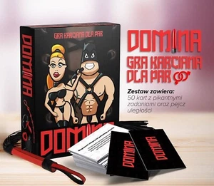 Domina (18+) Erotyczna Polska Gra Planszowa Dla Par Walentynki Prezent Po Polsku - Imagen 1 de 3