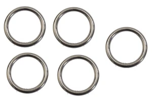 ( Lot de 5 ) Anneaux inox A4 Rond 8 x 60 mm intérieur - Imagen 1 de 1