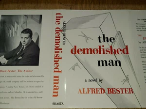 Alfred Bester Demolished Man Shasta Press MINT  DJ ONLY 1st  1953 - Bild 1 von 2