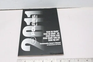 2011 Polaris 550 IQ Shift, ES, 136, IQ LXT Owners Safety & Maintenance Manual - Picture 1 of 2