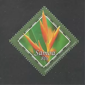 Samoa #1050 (A227) En muy buen estado sin montar o nunca montada - 2004 años 80 flor Heliconia Psittacorum - Imagen 1 de 1