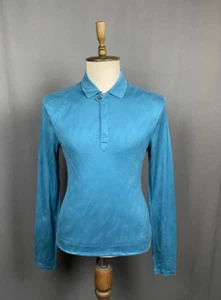 Versace Collection Men's Turquoise Green Collared Polo Sweater Size L - Picture 1 of 13