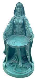 Pacific Giftware Gaia Celtic Mother Nature Figurine  Incense Burner Marked MM - Picture 1 of 16