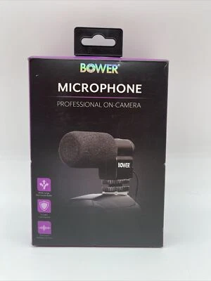 Bower microphone Professional On-Camera Brand New. - Image 1 of 4