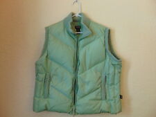 Women's Guide Series Green Nylon Quilted Goose Down Vest-2XL