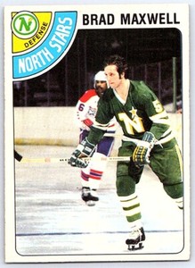 1978-79 O-Pee-Chee Brad Maxwell Rookie Minnesota North Stars #83