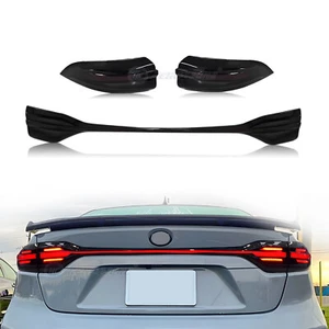 LED Tail Light For 2020-2024 Toyota Corolla Sedan Animation Rear Truck Lamp*3pcs - Picture 1 of 19