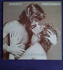 Barbara Streisand Kristofferson A Star Is Born Film soundtrack vinyl LP - Picture 1 of 9