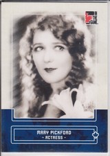 #63 MARY PICKFORD 2011 Canadiana ITG In The Game Sapphire 1/50 Movie Actress