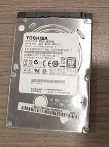 Toshiba MQ01ABF050 500GB 5400RPM 8MB 7mm SATA 6Gb/s 2.5" HDD - Picture 1 of 2