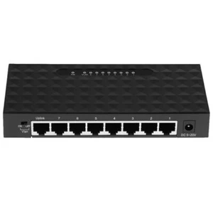 8 Port Fast Ethernet Internet Switch VLAN Hub LAN Netzwerk Splitter - Bild 1 von 10