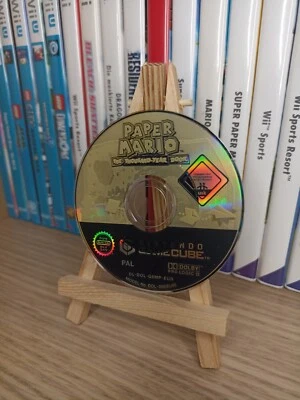 Paper Mario-Die Legende Vom Äonentor (Nintendo GameCube, 2004) Nur CD Selten PAL - Bild 1 von 4