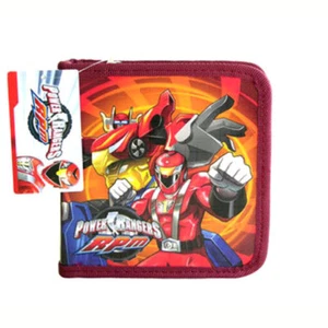 24 CD DVD Organizer Storage Case Power Rangers Red NEW - Picture 1 of 4