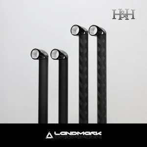 Tija de sillín de carbono HH modelo SC/DC 520/600MM para Brompton - Imagen 1 de 5