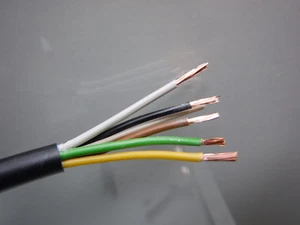 1M FLYY ANHÄNGERKABEL ANHÄNGER LEITUNG KABEL LITZE FAHRZEUG 5 POLIG 5X1,5 mm² - Bild 1 von 1